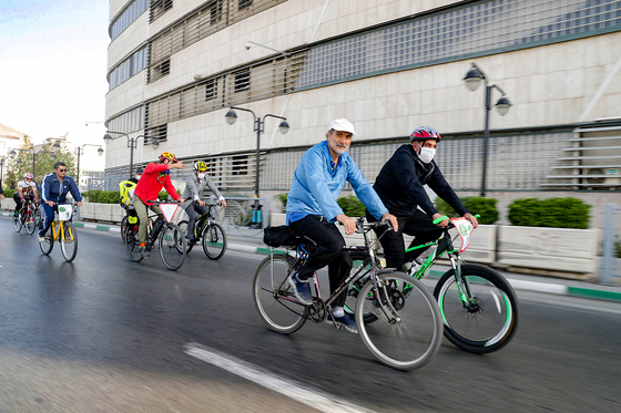 همایش بزرگ دوچرخه سواری به مناسبت «روز جهانی بدون خودرو»