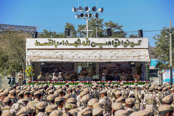 مراسم دانش‌آموختگی مرزبانان در مرکز آموزش ثامن‌الائمه (ع) مشهد