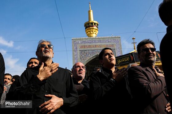 عزاداری روز شهادت امام رضا (ع) در مشهد