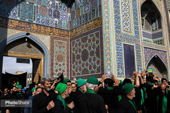 عزاداری روز شهادت امام رضا (ع) در مشهد