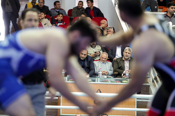لیگ برتر کشتی/ مسابقه دو تیم #تا_ثبت_جهانی_توس مشهد و دانشگاه آزاد مازندران