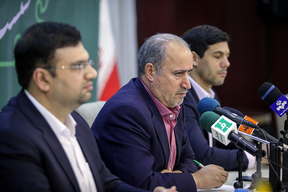 نشست خبری رییس فدراسیون فوتبال در مشهد