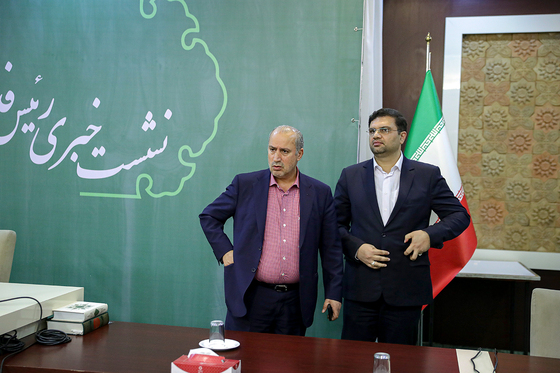 نشست خبری رییس فدراسیون فوتبال در مشهد