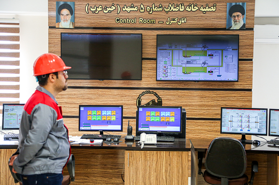 بازدید اصحاب رسانه از تصفیه خانه شماره 5 مشهد