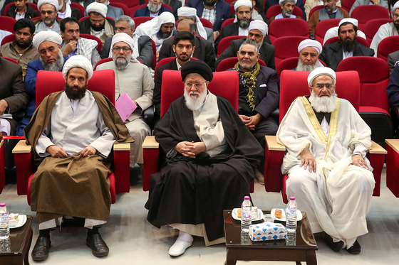 مراسم بزرگداشت هفته وحدت با حضور علمای سنی و شیعه