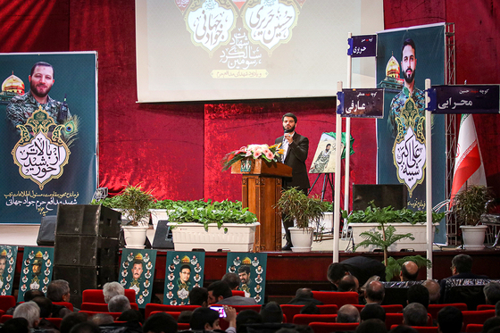 سومین سالگرد شهیدان مدافع حرم جواد جهانی و حسین حریری