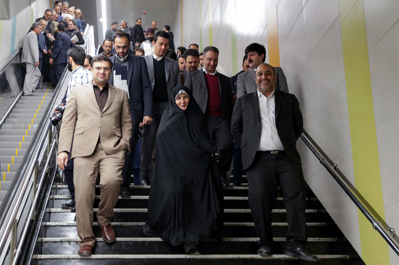 بهره‌برداری از ایستگاه الندشت خط 2 قطارشهری مشهد