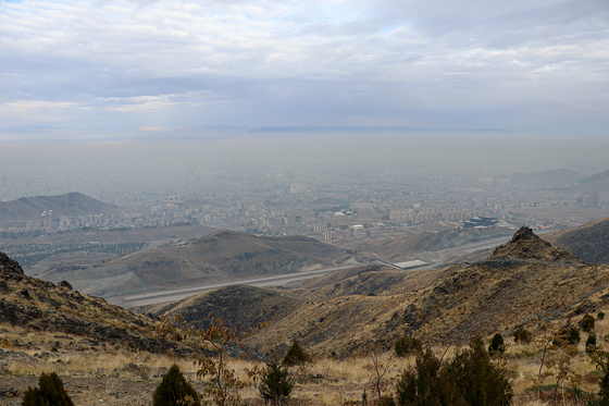 آسمان خاکستری مشهد