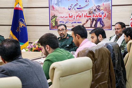 نشست خبری فرمانده سپاه امام رضا (ع)