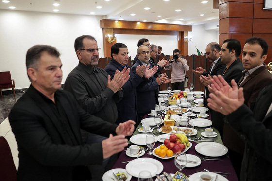 مراسم پایانی مسابقات بین المللی فوتسال مشهد