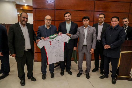 مراسم پایانی مسابقات بین المللی فوتسال مشهد