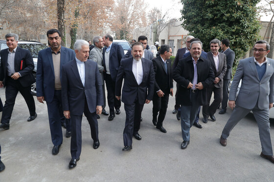 بازدید رییس دفتر رییس جمهوری از دانشگاه فردوسی مشهد