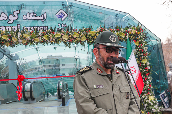 بهره برداری از ایستگاه کوهسنگی قطارشهری مشهد