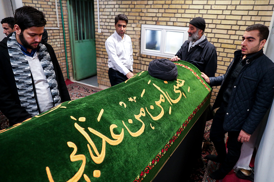 تشییع پیکر سید محمد مهدی موسوی خلخالی