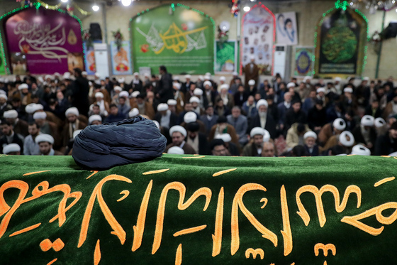 تشییع پیکر سید محمد مهدی موسوی خلخالی