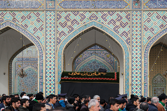 تشییع پیکر سید محمد مهدی موسوی خلخالی