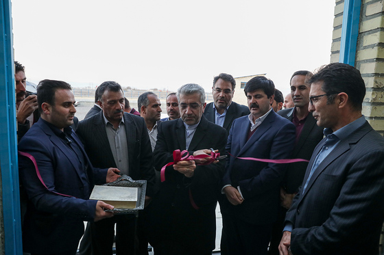 بهره‌برداری بزرگترین طرح جایگزینی پساب کشور با حضور وزیر نیرو