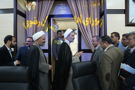 جلسه شورای اداری خراسان رضوی با حضور رئیس سازمان بازرسی کل کشور