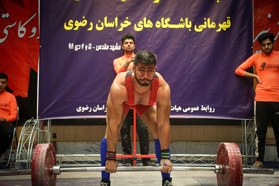 مسابقات لیفت قهرمانی خراسان رضوی