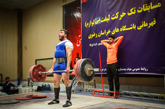 مسابقات لیفت قهرمانی خراسان رضوی