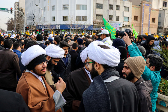 راهپیمایی 9 دی در مشهد