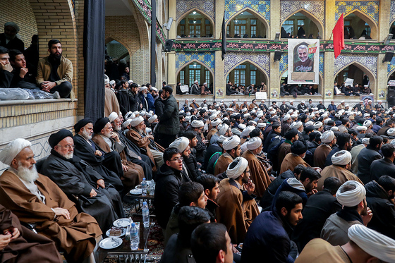 تجمع حوزویان مشهدی در محکومیت شهادت سردار سلیمانی
