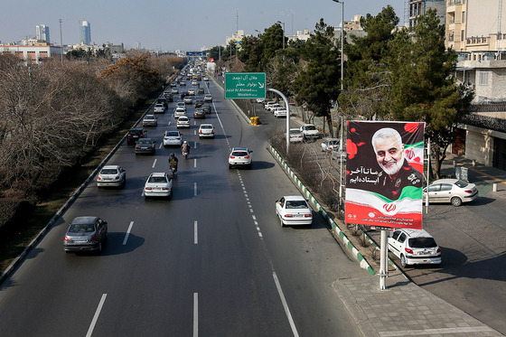فضاسازی شهرداری مشهد همزمان با شهادت «سپهبد حاج قاسم سلیمانی»