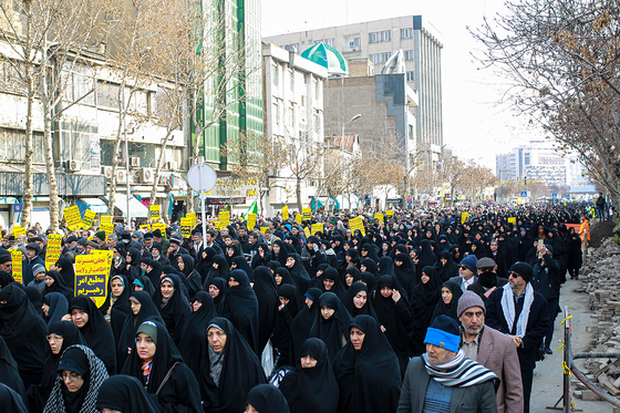 راهپیمایی حمایت از اقتدار و صلابت جمهوری اسلامی ایران