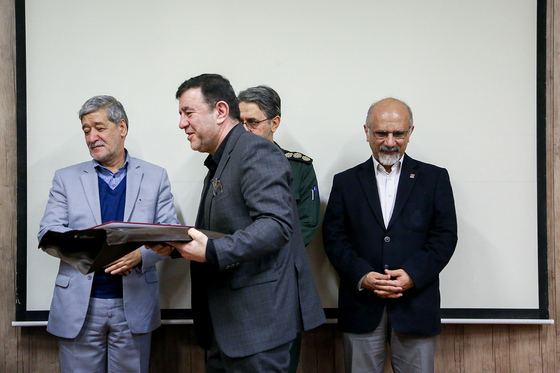 آیین تودیع و معارفه مدیران سازمان انتقال خون خراسان رضوی