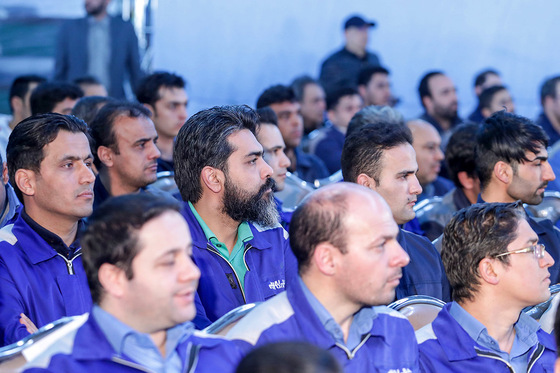راه اندازی پیشرفته ترین خط تولید رنگ سپر خودرو در ایران خودرو خراسان‎