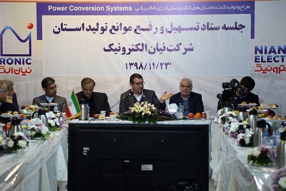 سفر وزیر صنعت، معدن و تجارت به خراسان رضوی