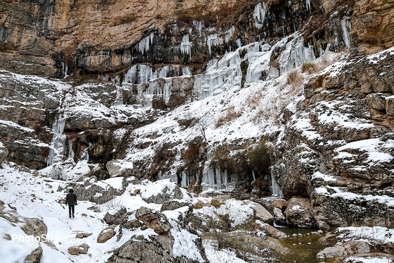 طبیعت زمستانی اخلمد