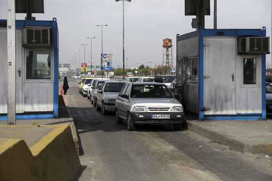 عملیات غربالگری و ضدعفونی ورودی شهر مشهد