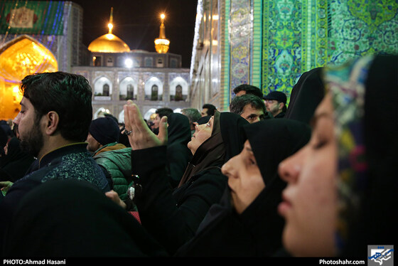 تصاویر منتخب فوتوشهر در سال 98 / تحویل سال در حرم مطهر امام رضا (ع)