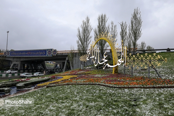 بارش برف بهاری