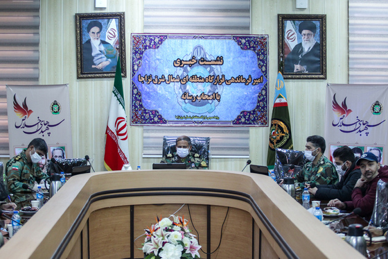 نشست خبری فرماندهی قرارگاه منطقه ای شمال شرق خراسان