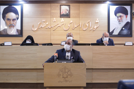  نود و یکمین صحن علنی شورای اسلامی شهر مشهد 