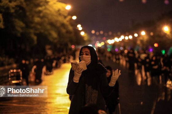 مراسم احیاء شب 19 رمضان در خیابان های مشهد