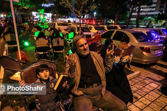 مراسم احیاء شب 19 رمضان در خیابان های مشهد