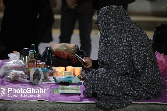 مراسم احیاء شب ۲۱ رمضان در خیابان های شهر
