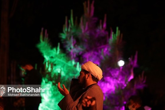 مراسم احیاء شب ۲۱ رمضان در خیابان های شهر