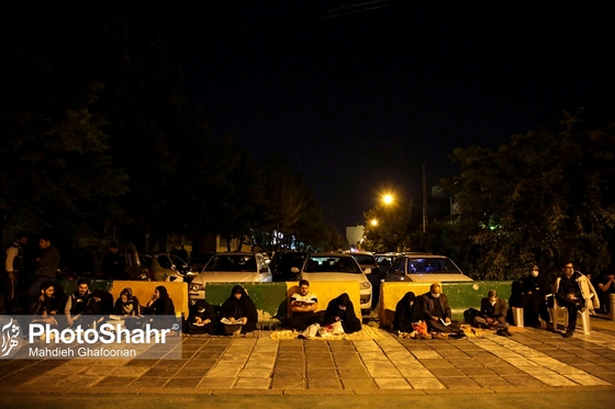 مراسم احیاء شب 23 رمضان در خیابان های شهر