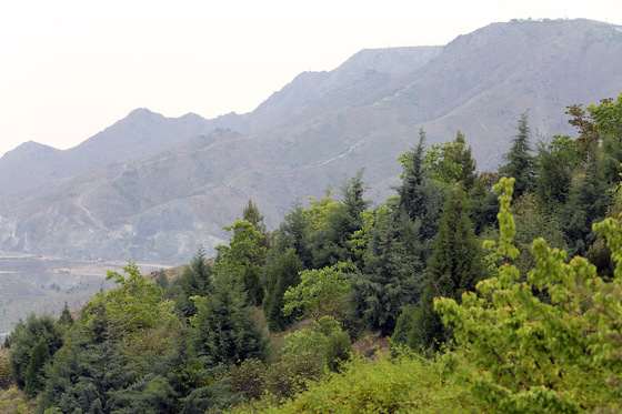 تفرجگاهی در ارتفاعات جنوبی مشهد