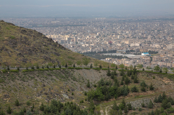 تفرجگاهی در ارتفاعات جنوبی مشهد