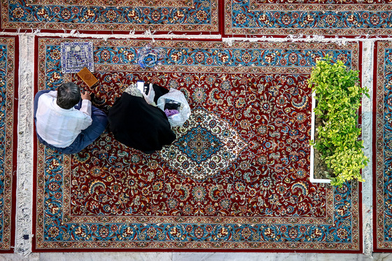 آیین شکرانه خدمت به مناسبت بازگشایی حرم مطهر رضوی
