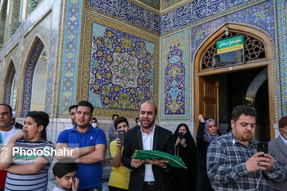 بازگشایی حرم مطهر رضوی