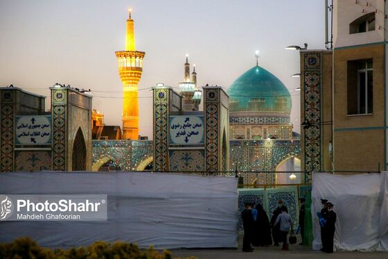 بازگشایی حرم مطهر رضوی