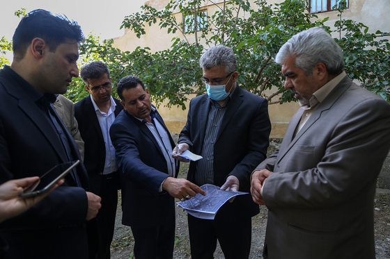 بازدید دادستان مشهد و مديركل راه و شهرسازی استان از اراضی  دارای پرونده قضايی