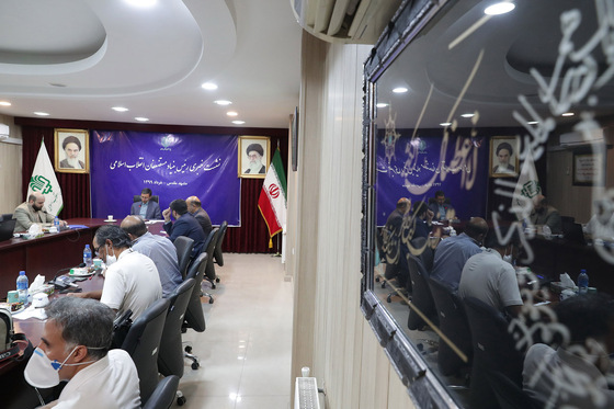 نشست خبری رئیس بنیاد مستضعفان انقلاب اسلامی‎