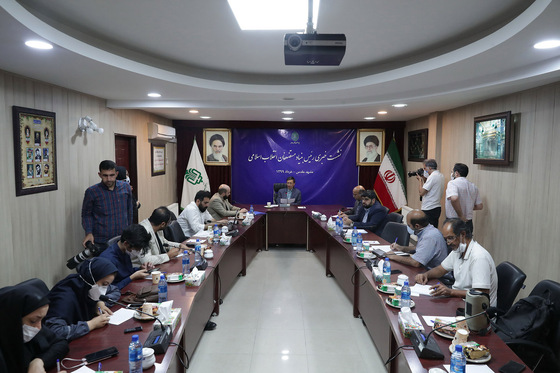 نشست خبری رئیس بنیاد مستضعفان انقلاب اسلامی‎